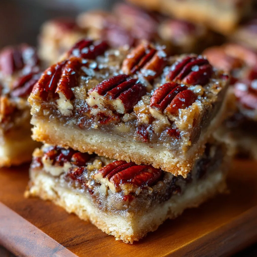 Mini Pecan Pie Bars