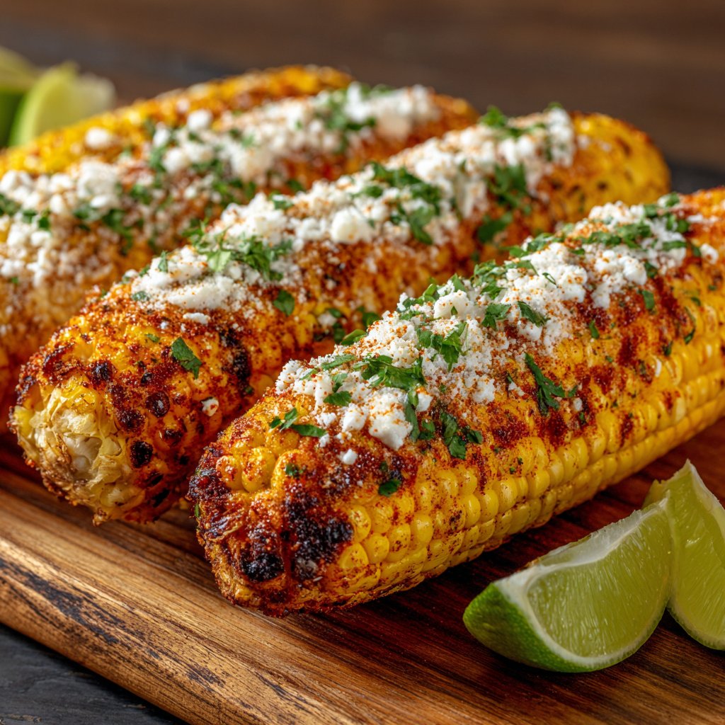 Elote-Style Roasted Corn on the Cob