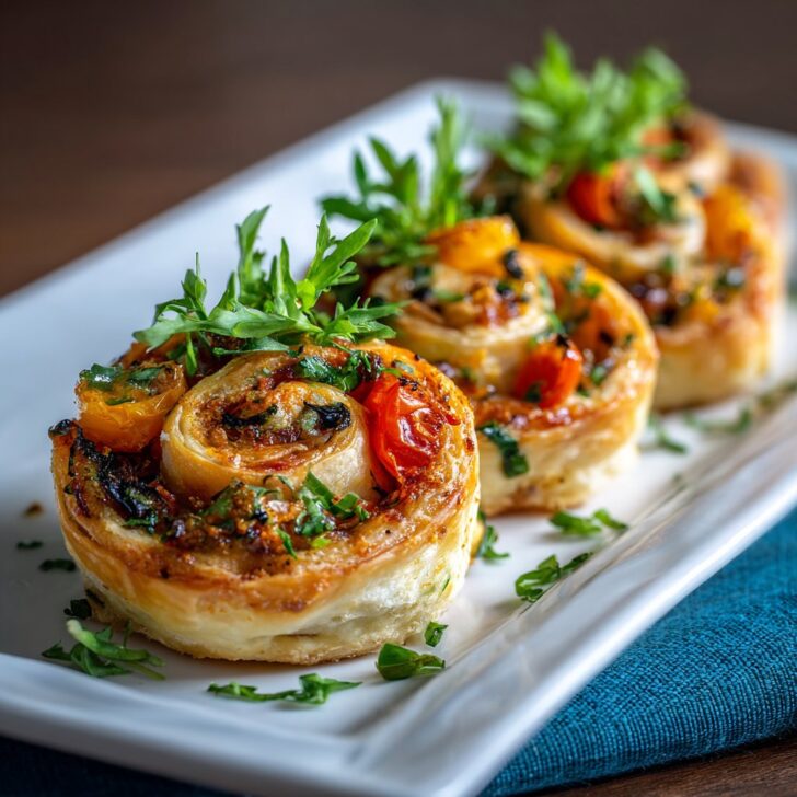 Puff Pastry Veggie Pinwheels Recipe – Easy, Flaky Appetizer Guide