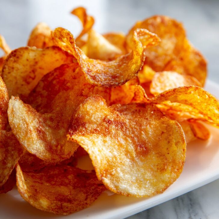 Classic Potato Chips Fried to Golden Perfection