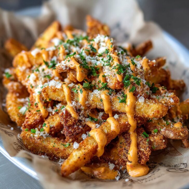 Louisiana Voodoo Fries with Spicy Cajun Sauce