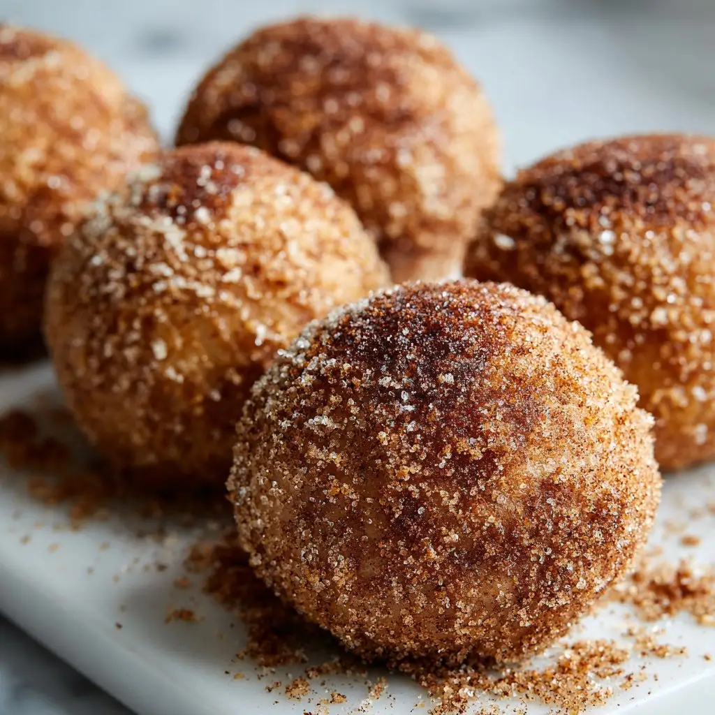 Apple Pie Bombs with Cinnamon Sugar Coating