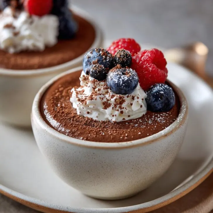 Keto Chocolate Mousse with Just 4 Ingredients