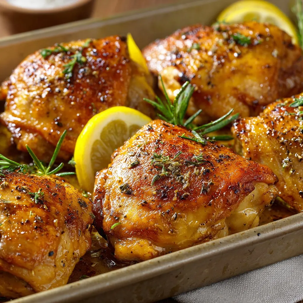Boneless Skinless Chicken Thighs in Oven