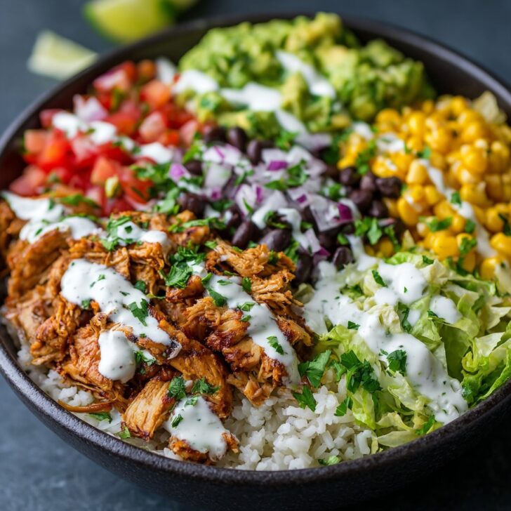 One Pot Burrito Bowl with Chicken or Beef