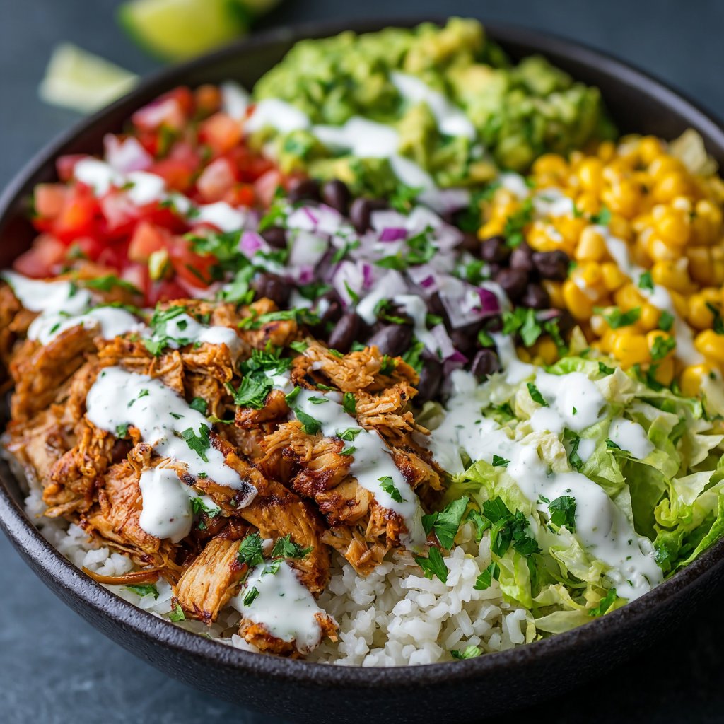 One Pot Burrito Bowl with Chicken or Beef