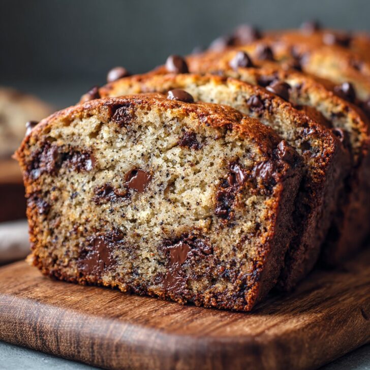 Chocolate Chip Banana Bread Recipe (Moist!)