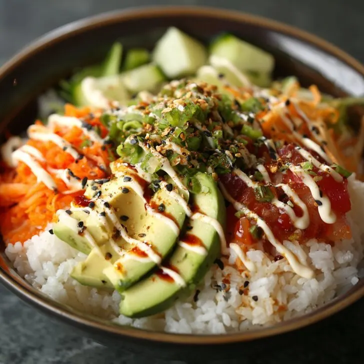 California Roll Sushi Bowl – Quick & Fresh