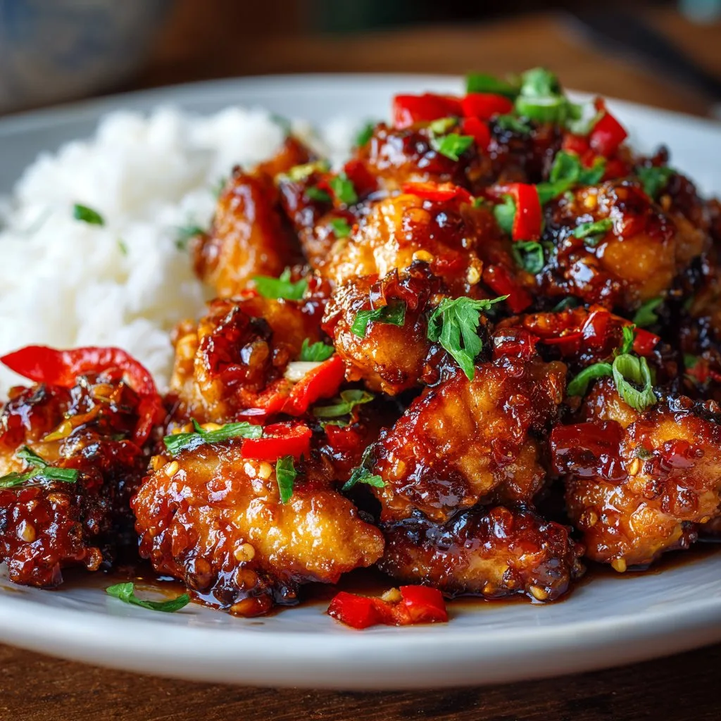Sweet Chili Chicken – Sticky & Spicy Dinner