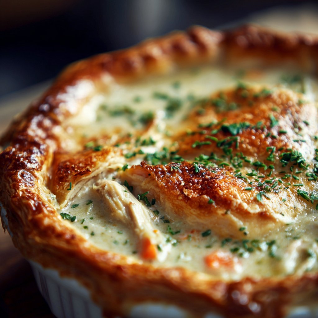 Chicken Pot Pie – Classic Creamy Filling