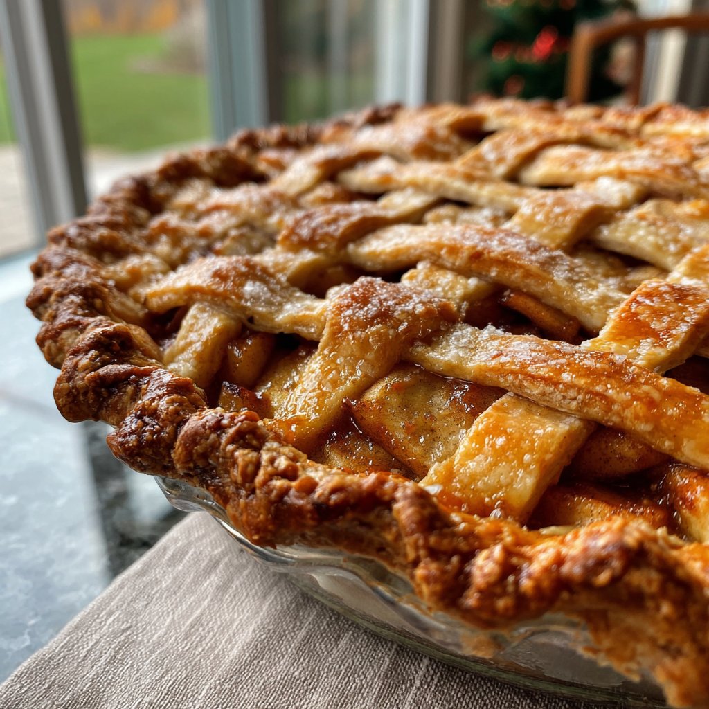 Homemade Apple Pie Recipe (Flaky Crust!)
