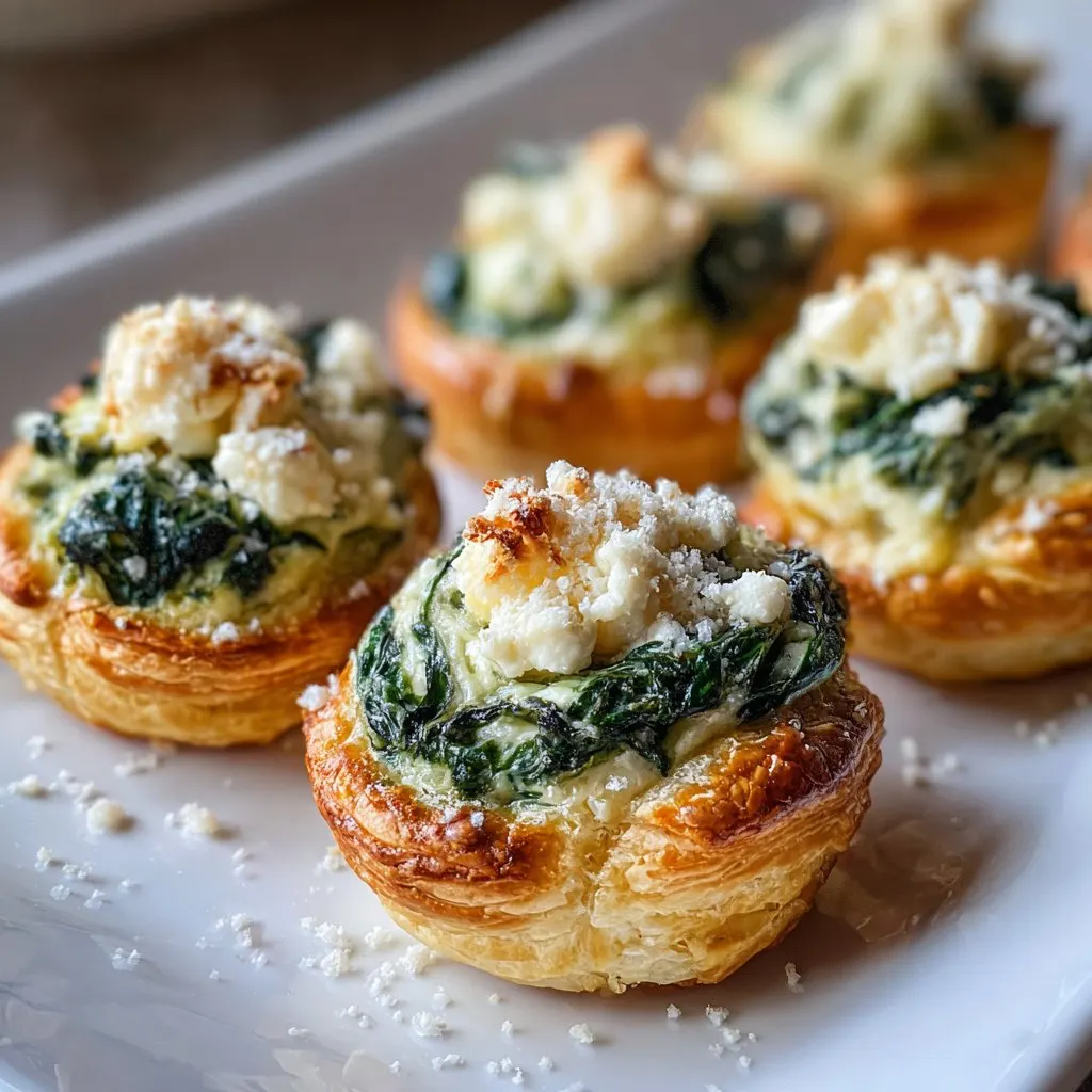 Cream Cheese Spinach Puffs – Perfect Appetizer