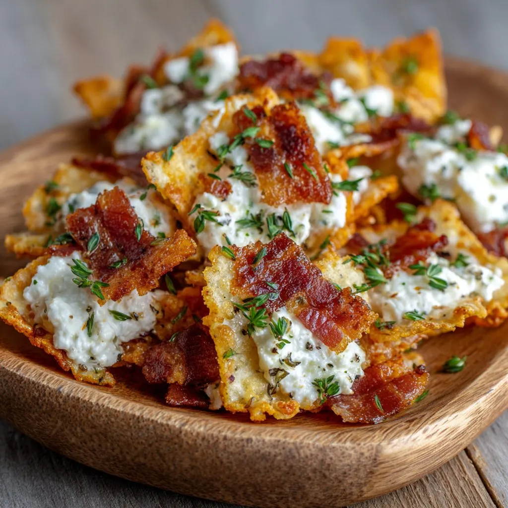 Cottage Cheese and Bacon Doritos Bites – Crunchy & Cheesy
