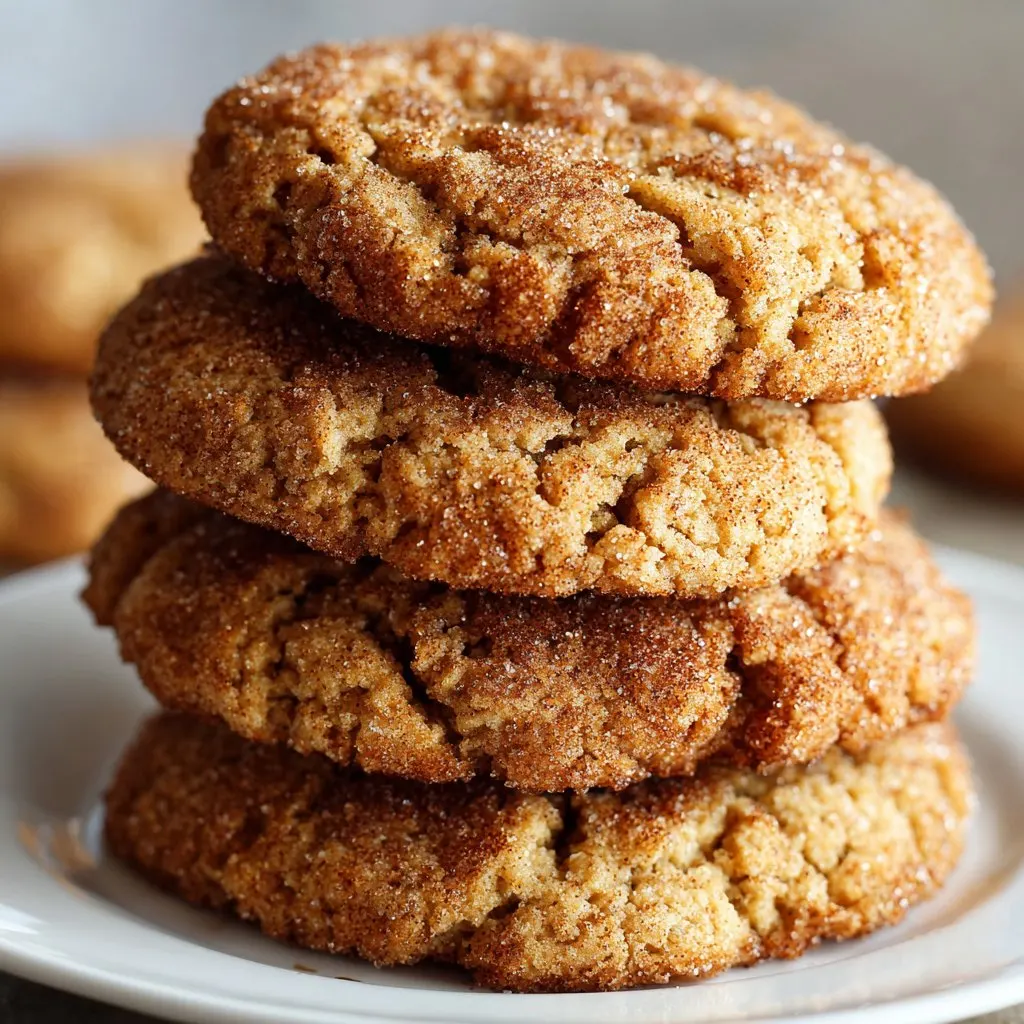 Snickerdoodle Apple Butter Cookies