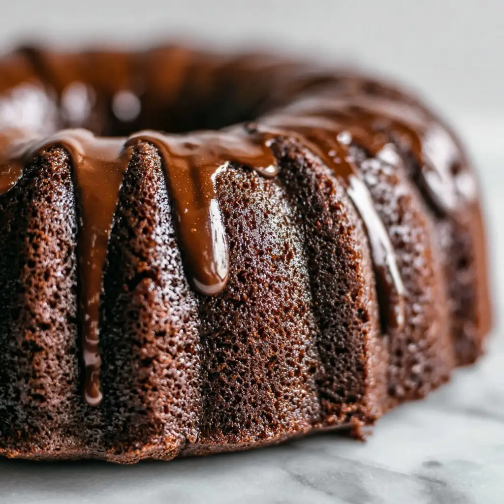 Chocolate Sour Cream Bundt Cake