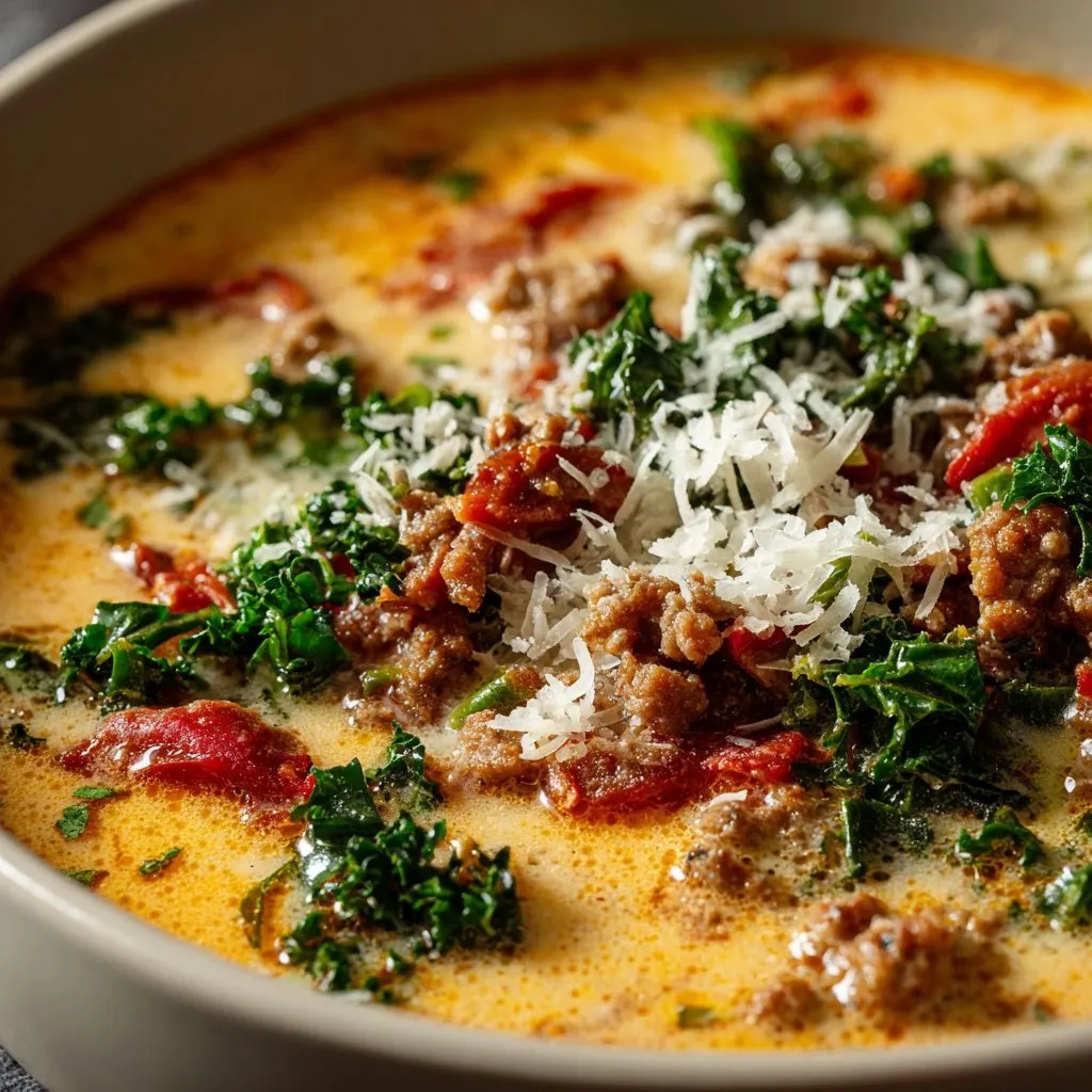 Instant Pot Keto Tuscan Soup Recipe