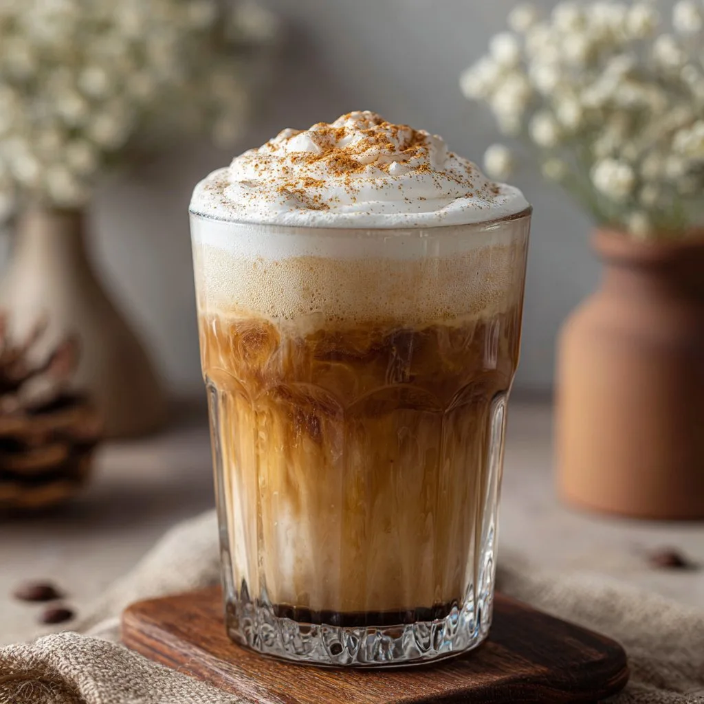 Pumpkin Cold Foam for Iced Coffee