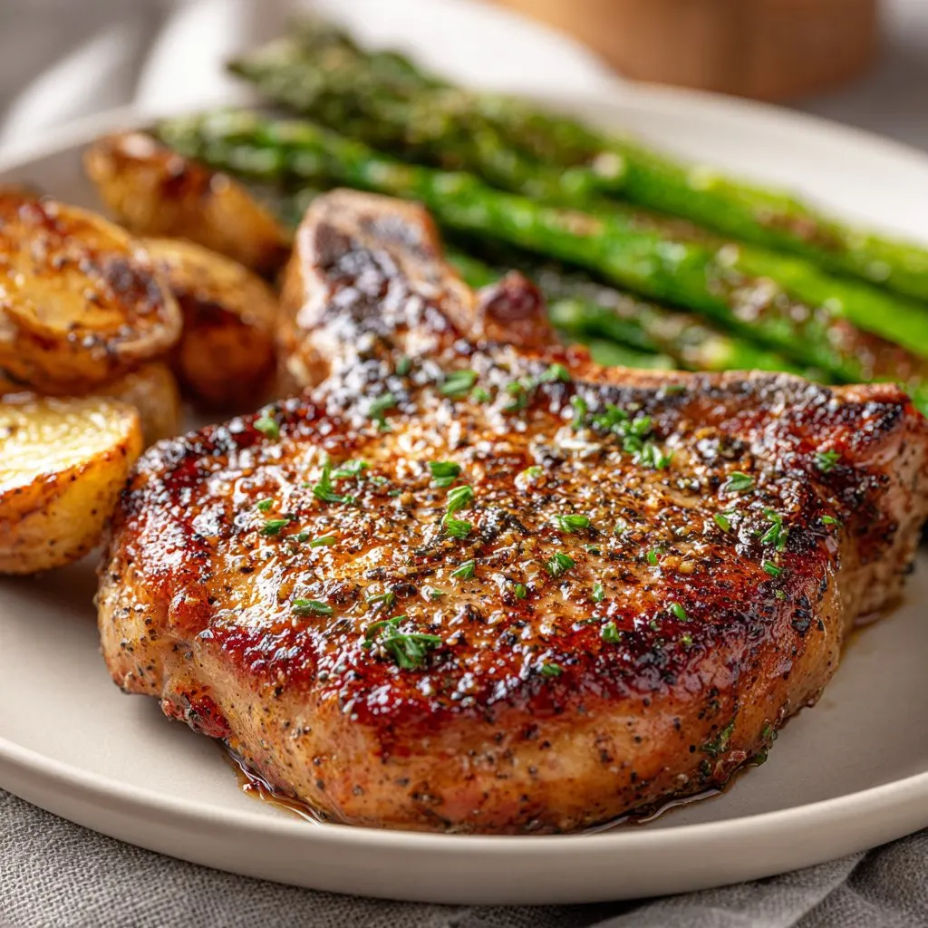 Air Fryer Ranch Pork Chops (Juicy & Crisp)