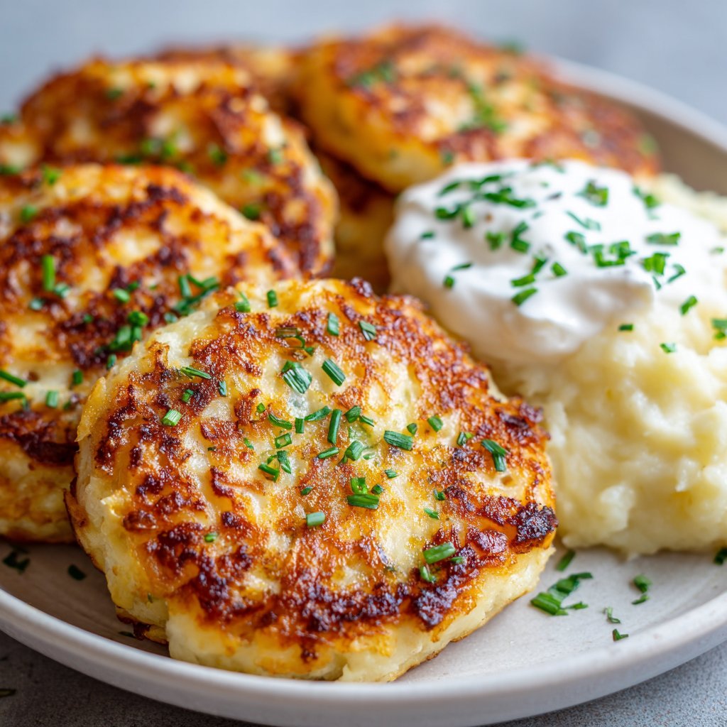 Potato Cakes with Leftover Mashed Potatoes