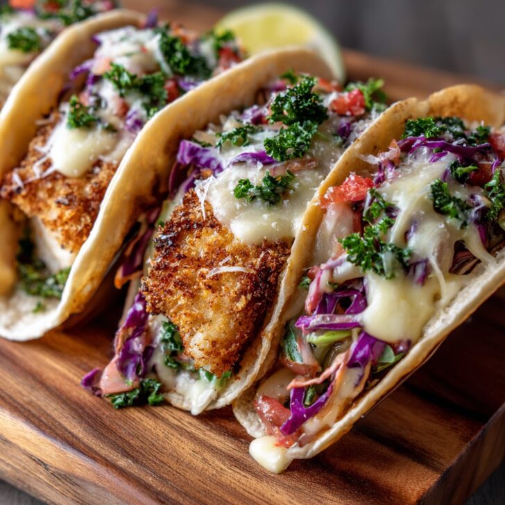 Parmesan Crusted Fish Tacos