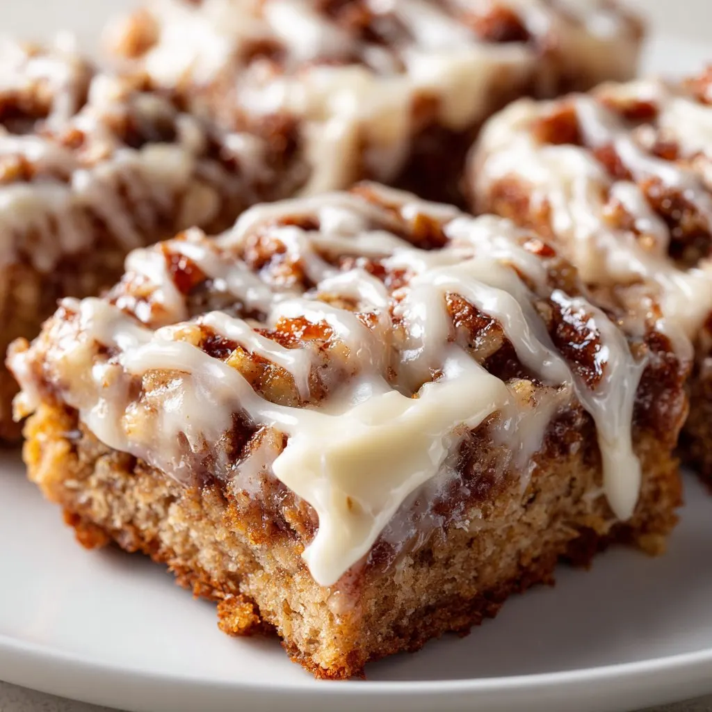 Cinnamon Roll Bliss Bars with Cream Cheese