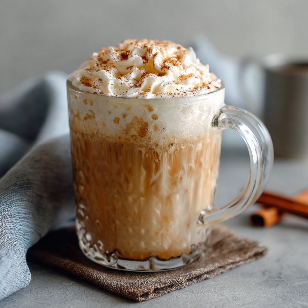 Homemade Iced Pumpkin Chai Latte