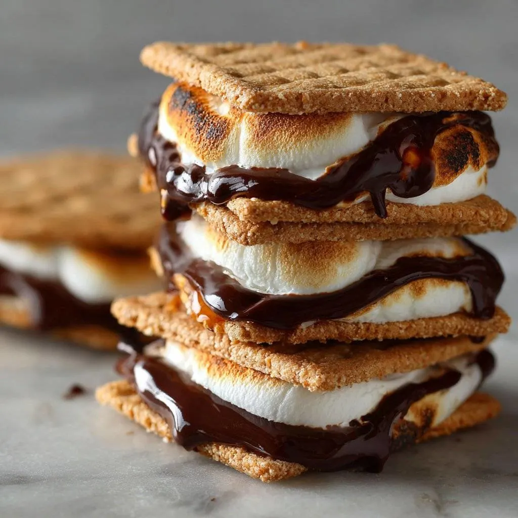 Frozen S’mores Sandwiches