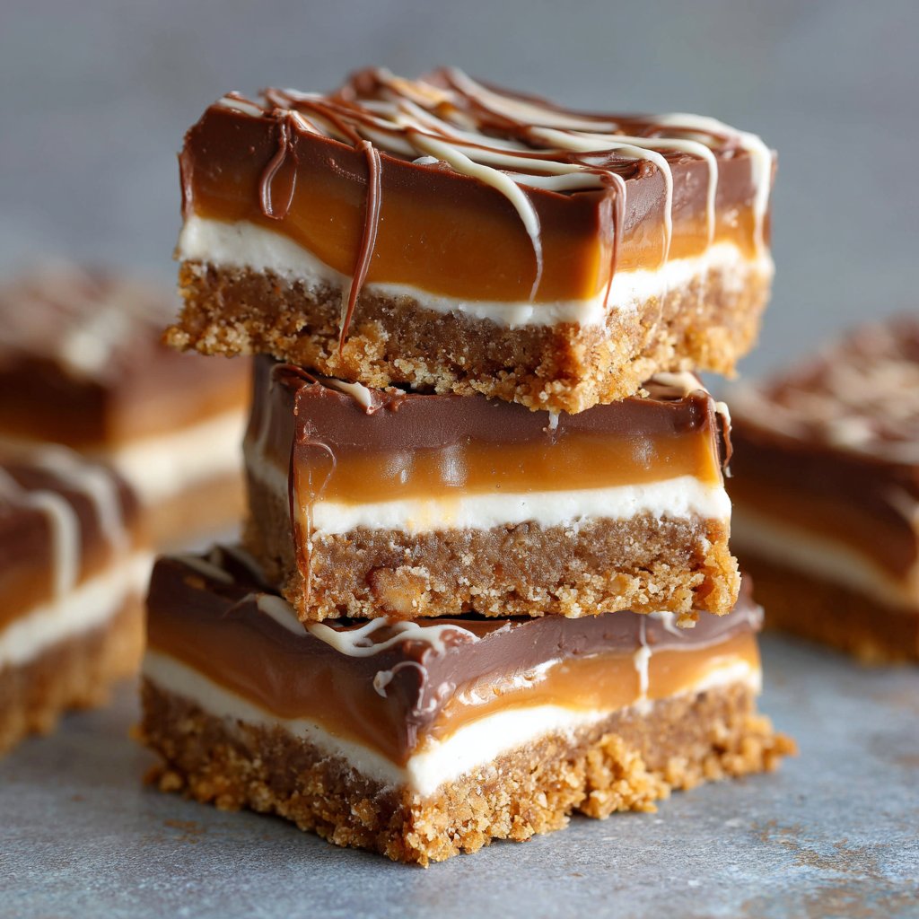 No-Bake Biscoff Cookie Bars.