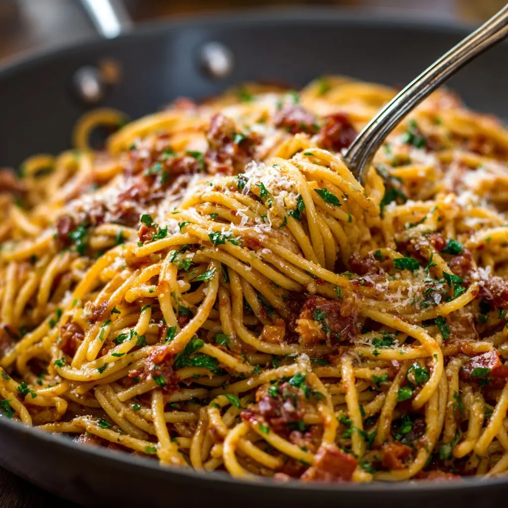 Sizzling Spaghetti