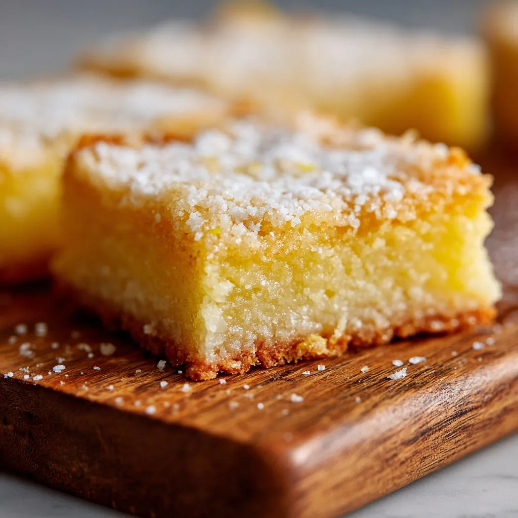 2-Ingredient Lemon Bars