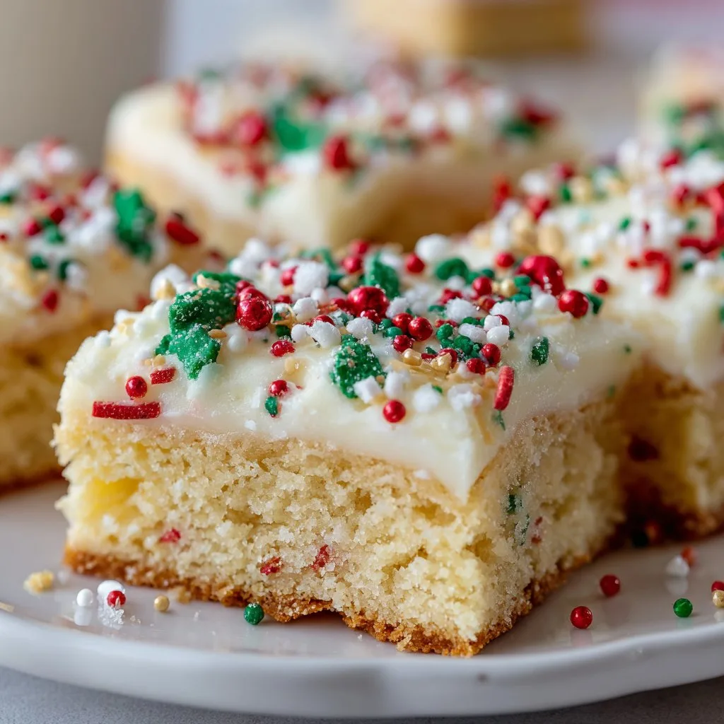 Christmas Sugar Cookie Bars You Can Bake With the Kids