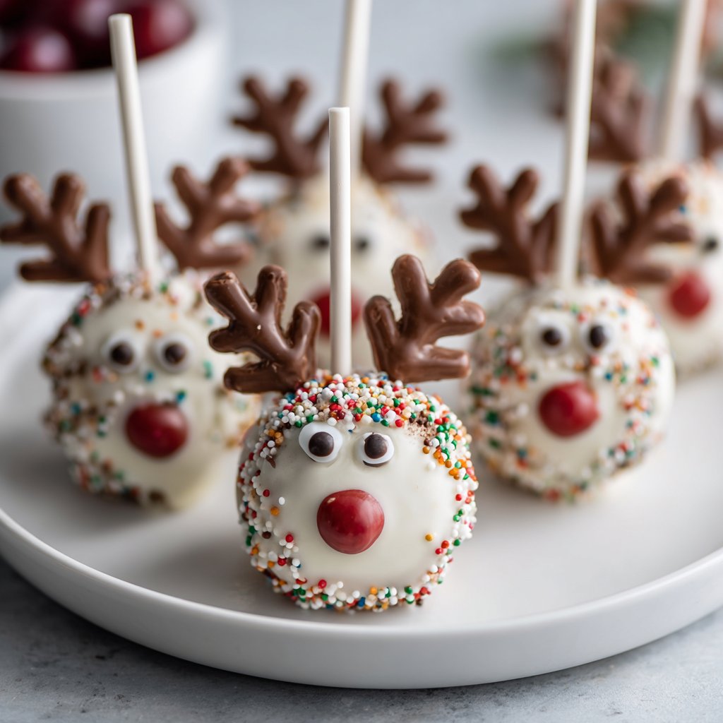 No-Bake Oreo Reindeer Pops Your Kids Can Decorate for Christmas