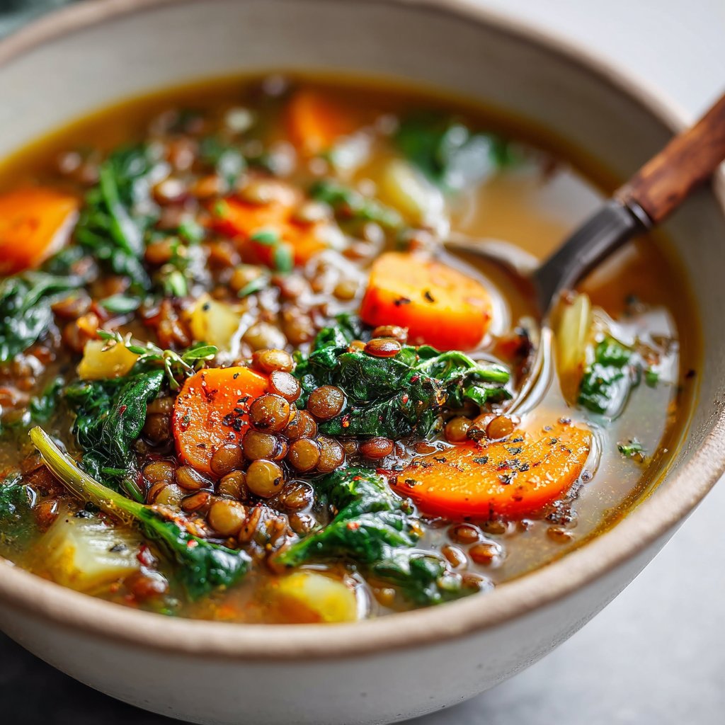 Reset with Veggie-Packed Lentil Soup – Healthy New Year Meals