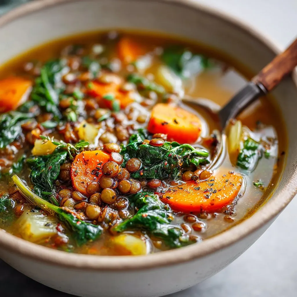 Reset with Veggie-Packed Lentil Soup – Healthy New Year Meals