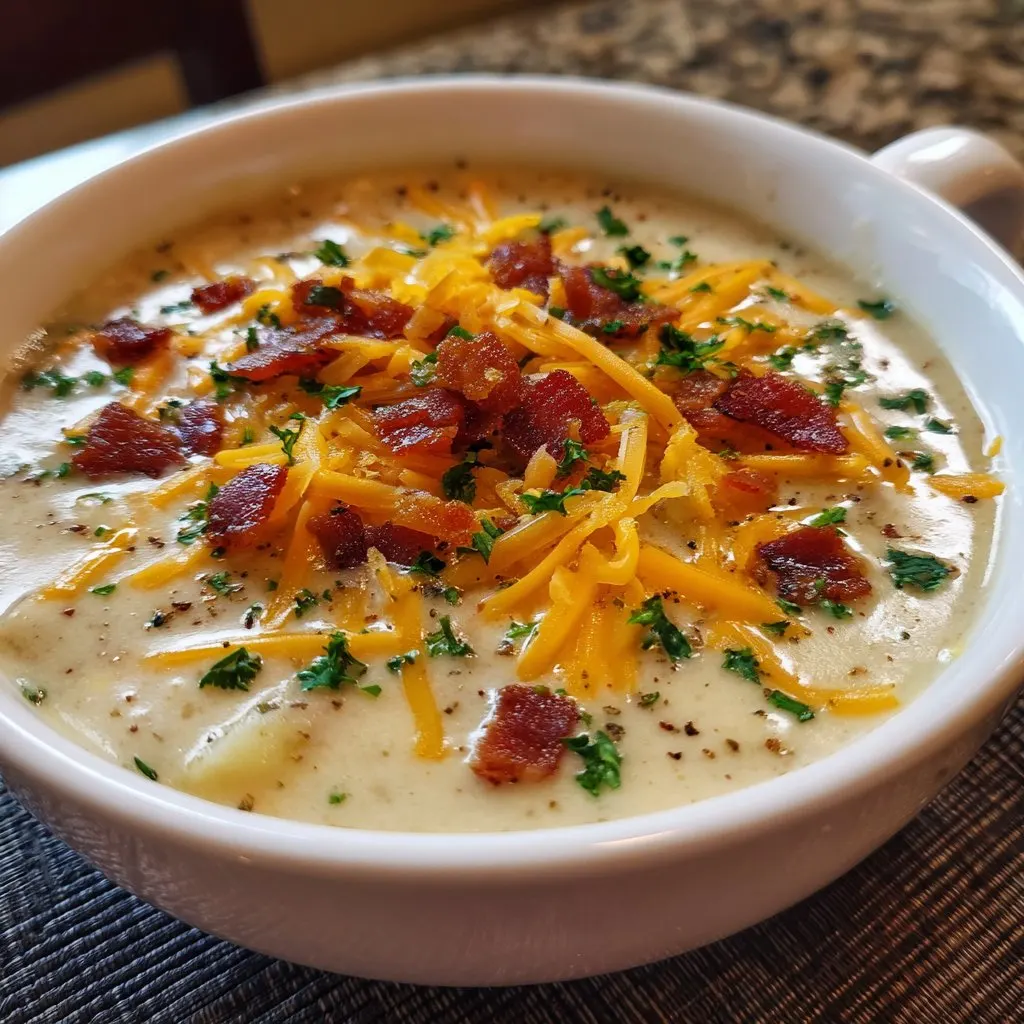 Loaded Baked Potato Soup for Chilly Evenings With the Kids