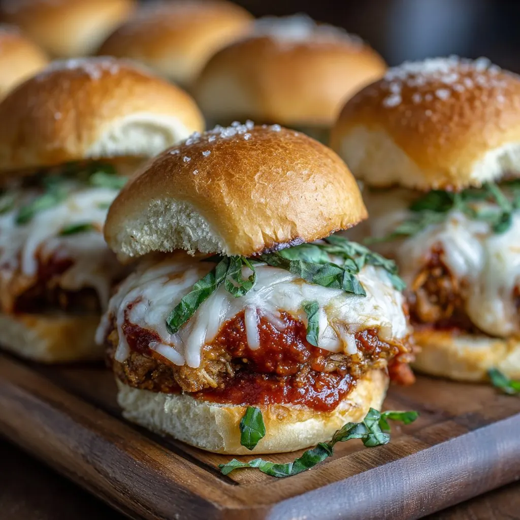Chicken Parmesan Sliders – The Perfect Game Night Dinner