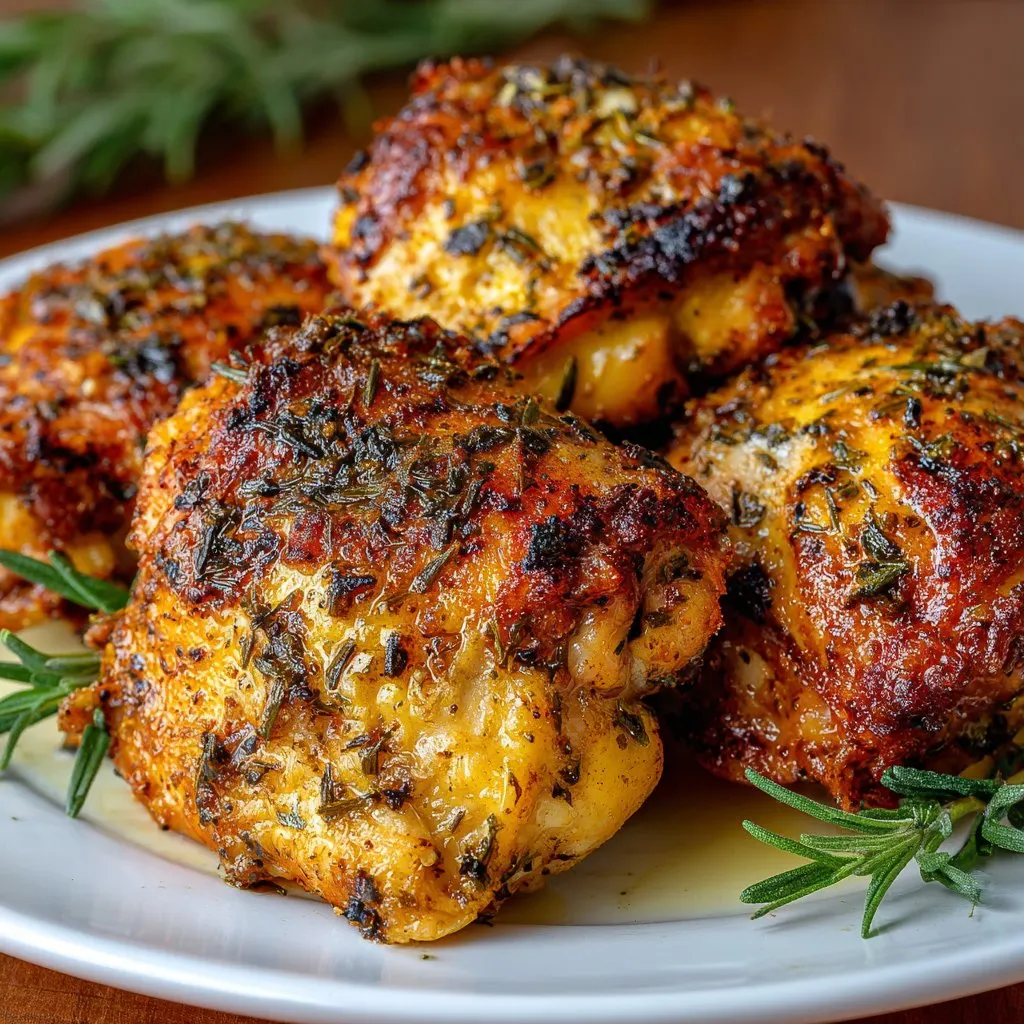 Baked Ranch Chicken Thighs – Dinner with Only 5 Ingredients
