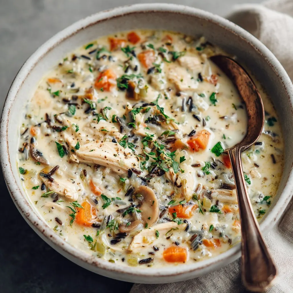 Creamy Chicken and Wild Rice Soup That Feels Like a Hug