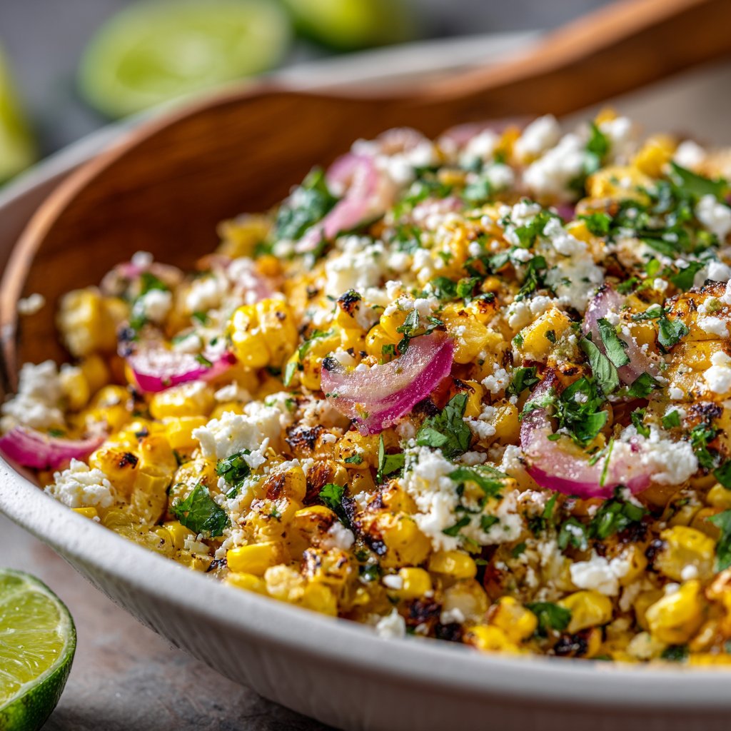 Loaded Street Corn Salad with Cotija