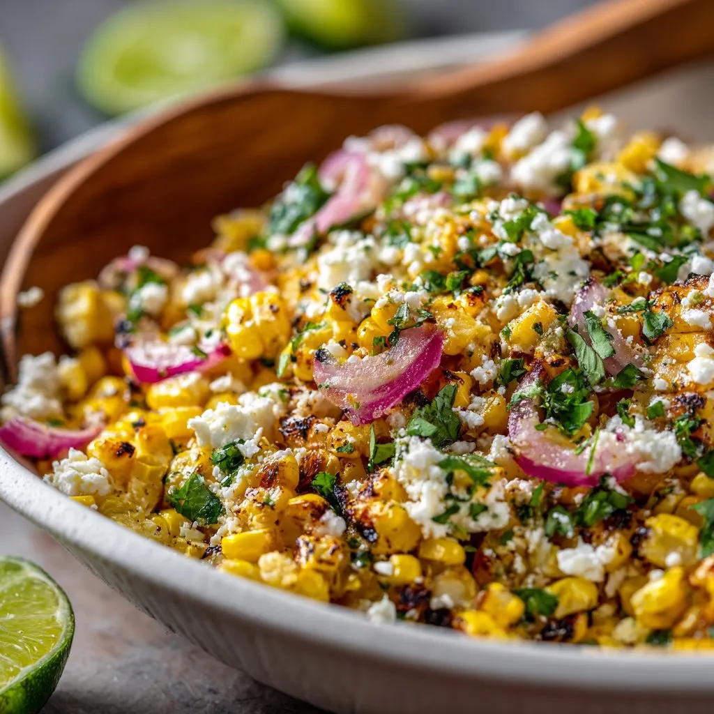 Loaded Street Corn Salad with Cotija