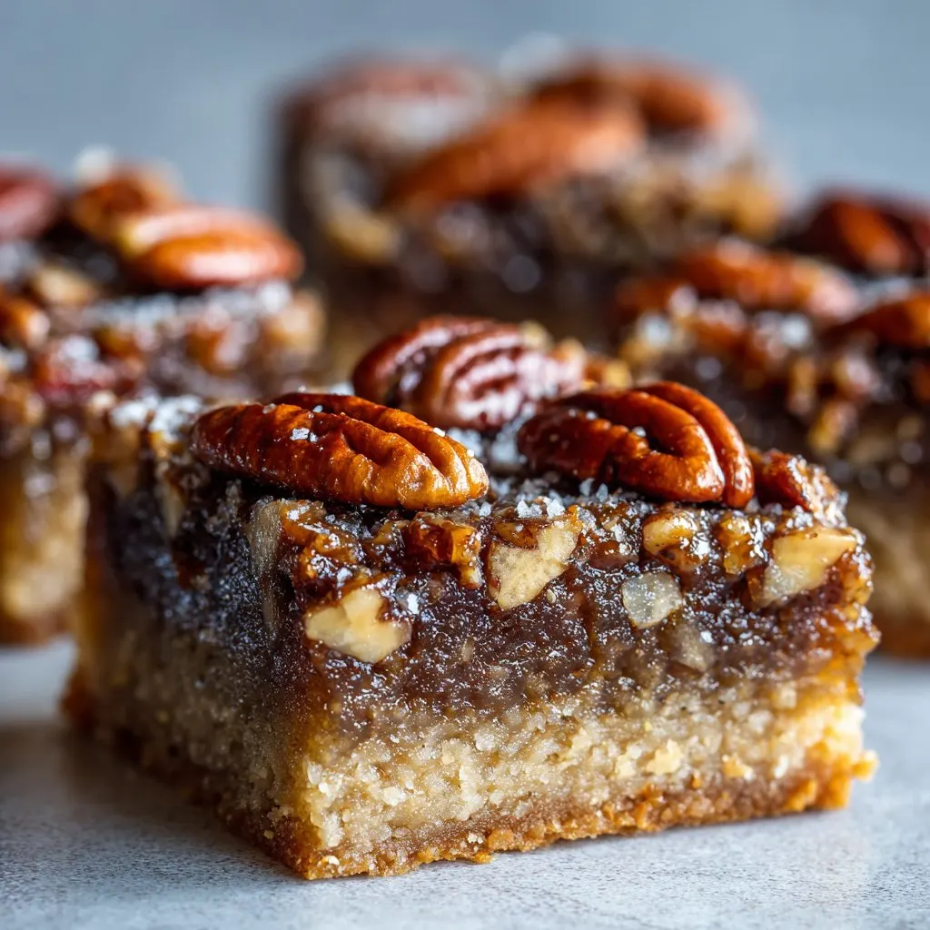 Mini Pecan Pie Bars