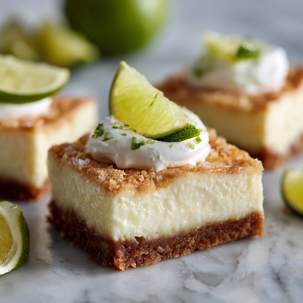 Creamy Key Lime Pie Bars