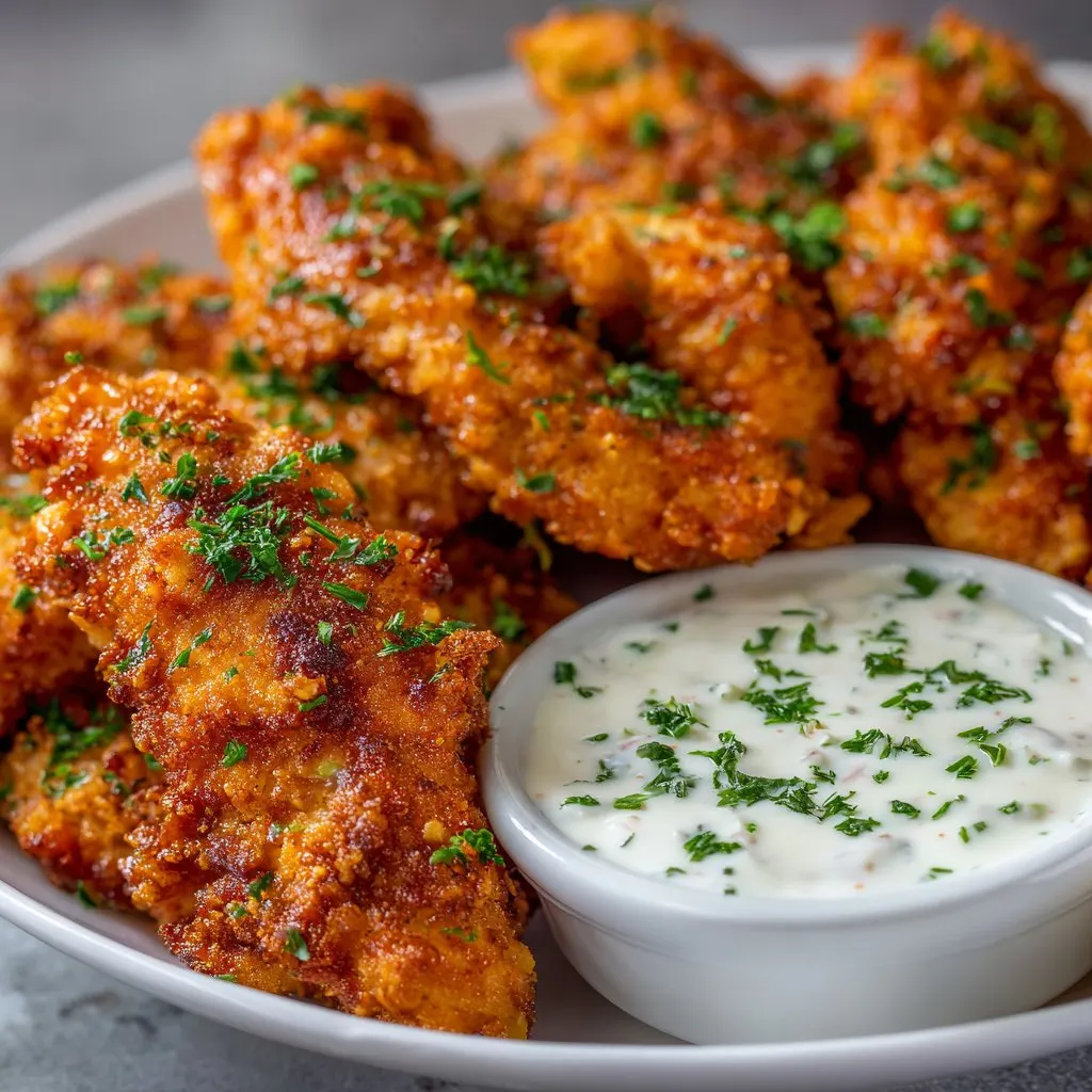 Kid-Friendly Chicken Tenders with Ranch Dip