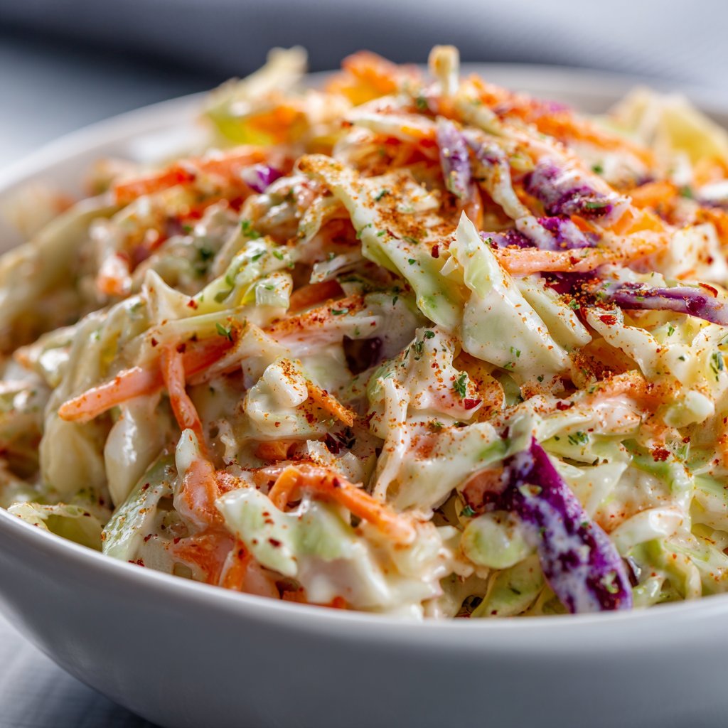 KFC Copycat Coleslaw with Tangy Buttermilk Dressing