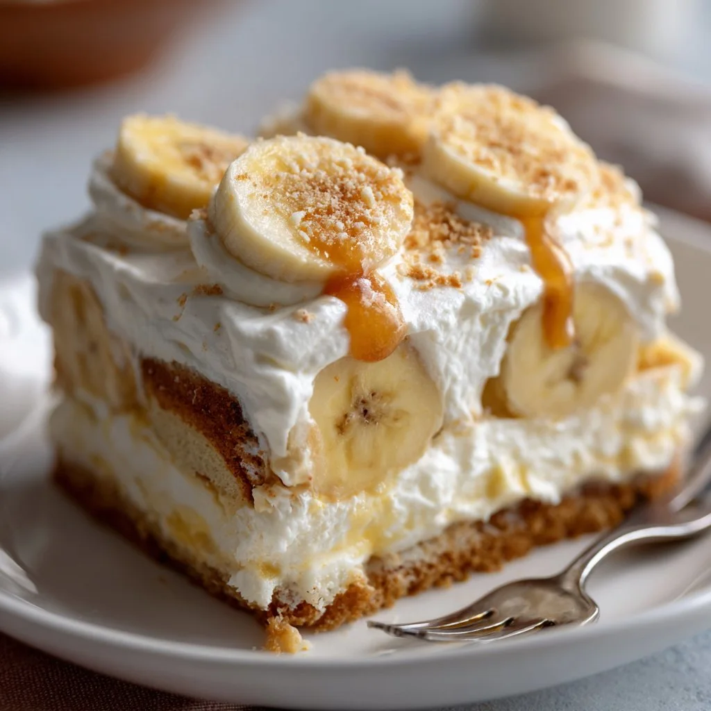 Not Yo Mama’s Banana Pudding with Cream Cheese Layer