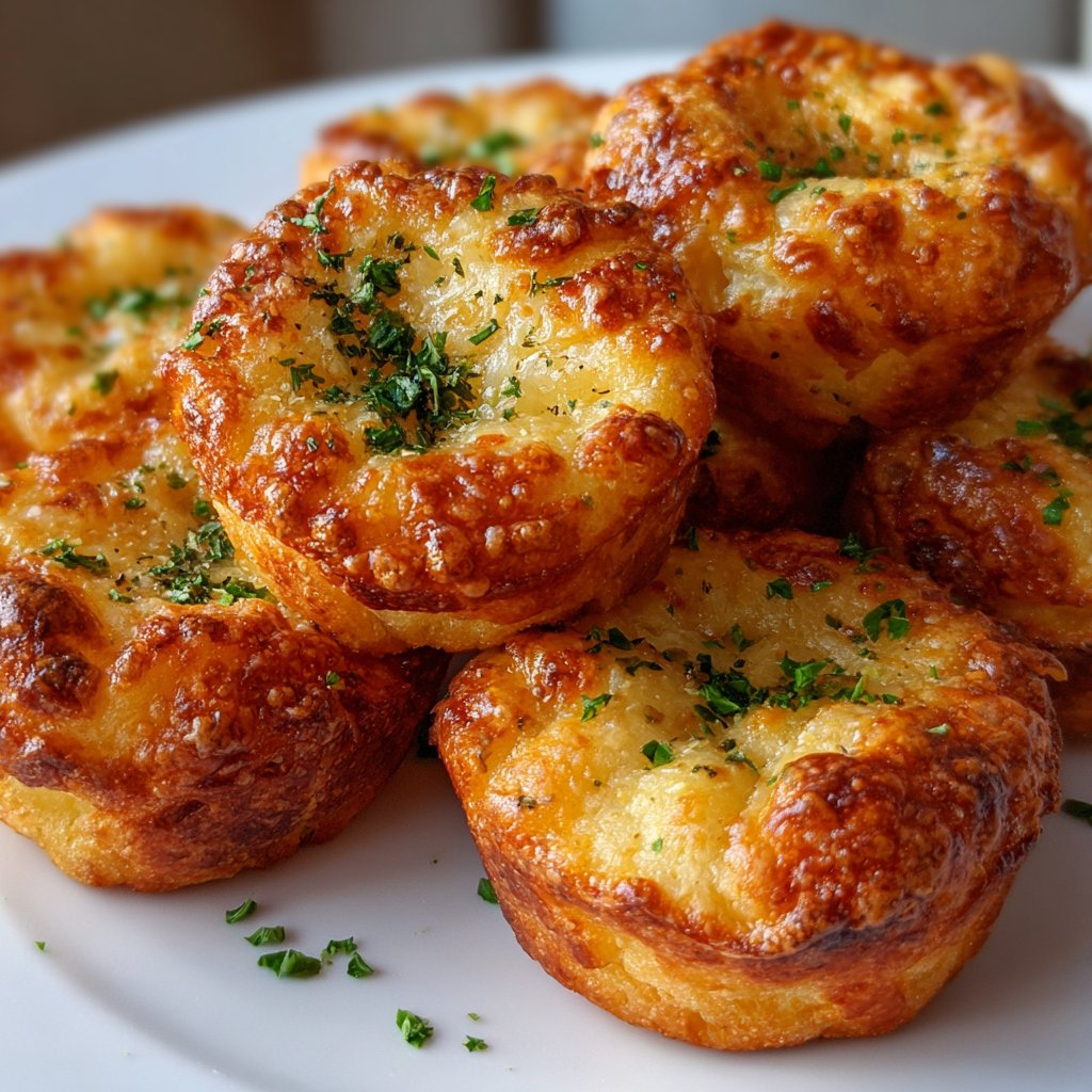 Little Caesars Pizza Puffs with Garlic Butter Crust