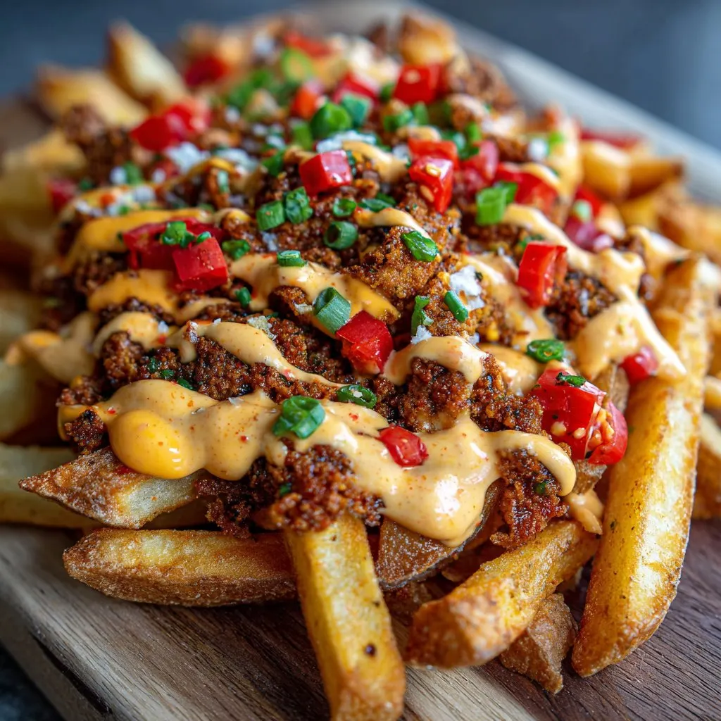 Louisiana Voodoo Fries with Spicy Cajun Sauce