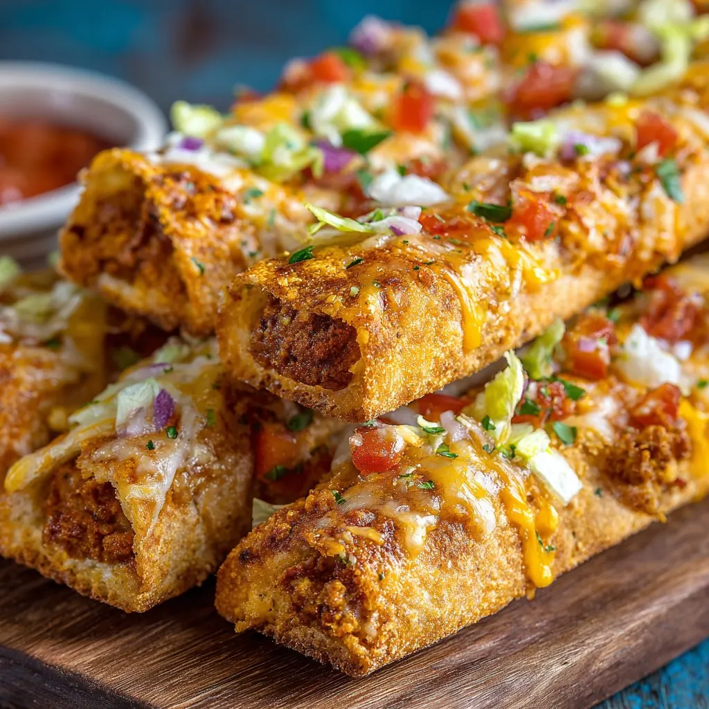 Copycat Taco Bell Cheesy Taco Sticks Recipe