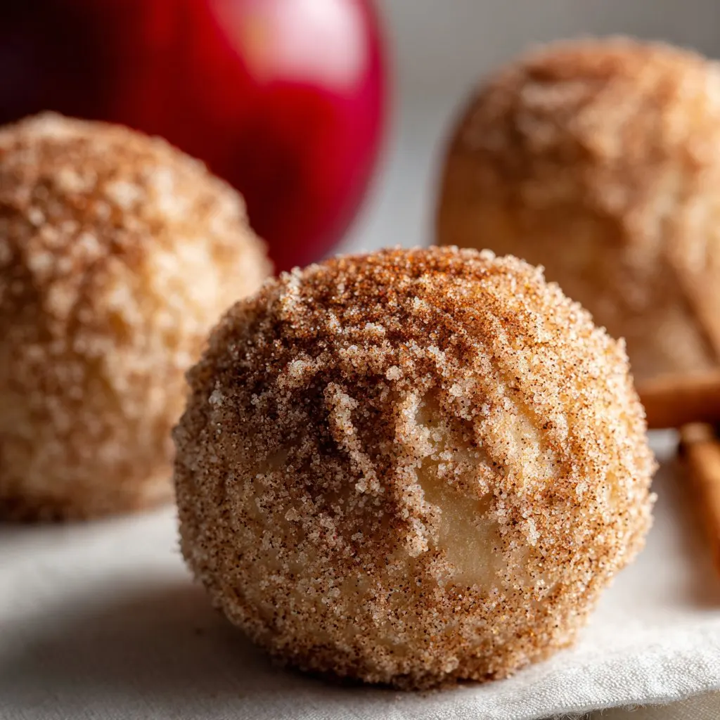 Apple Pie Bombs with Cinnamon Sugar Coating