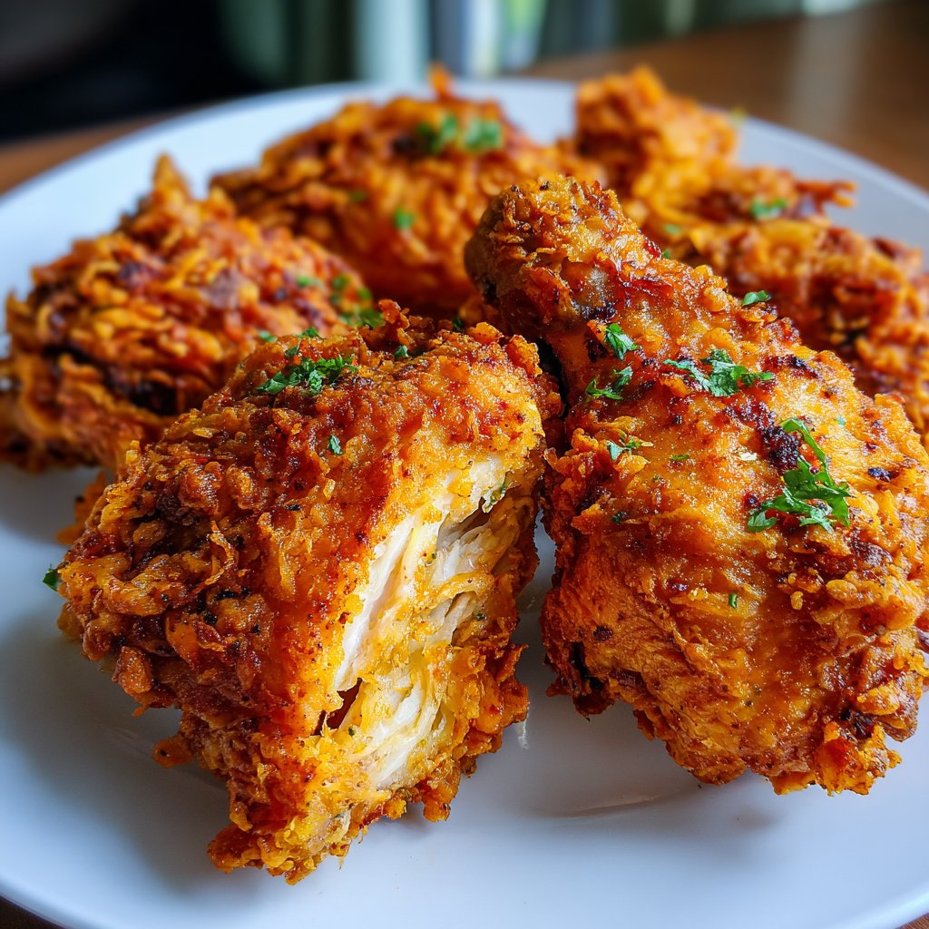 Copycat KFC Chicken with 11 Spice Blend